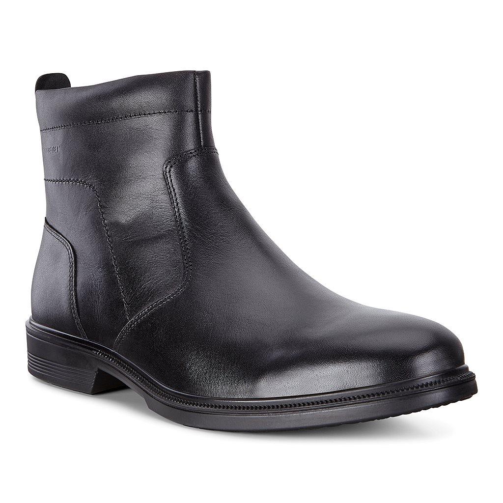 Bottines Ecco Lisbon Homme Noir 6501-IBZRU